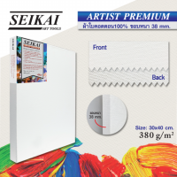 Seikai  ผ้าใบคอตตอน100% ขอบหนา (STRETCHED CANVAS PURE)