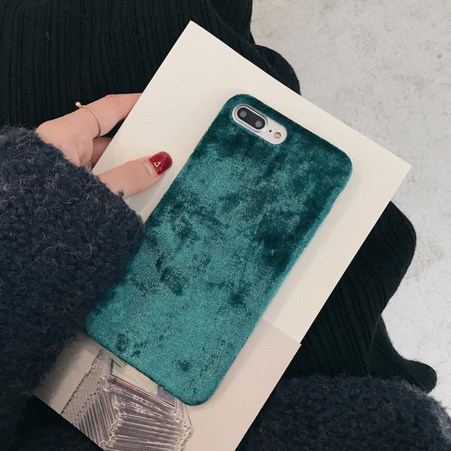 enjoy-electronic-fashion-velvet-plush-fabrics-smooth-case-for-iphone-7-8-plus-solid-color-warm-soft-back-cover-for-iphone-13-12-11-pro-xs-max-xr