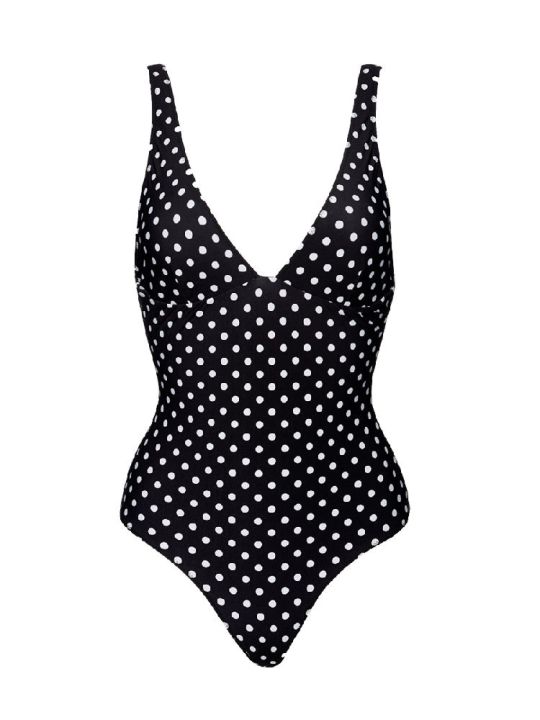 50-off-no-need-to-make-a-single-order-atlanticbeach-french-polka-dot-one-piece-swimsuit-vacation-slim-swimwear