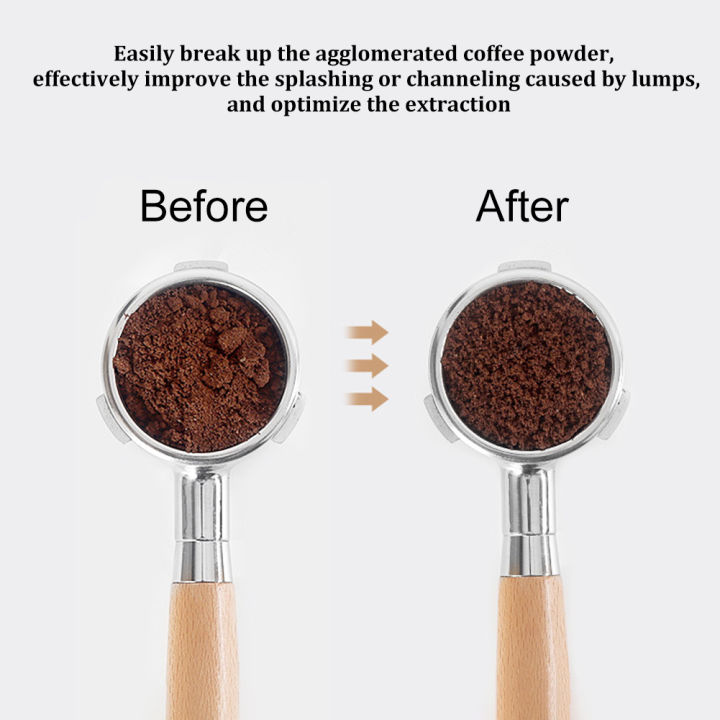 portable-espresso-coffee-stirrer-5-needles-เข็มเกลี่ยผงกาแฟ-สเตนเลสสตีล-เข็มใส่ผงผ้า-ที่ใส่ผงกาแฟ-เครื่องบดผงกาแฟ-สแตนเลสเข็มชนิดผงเสริมเครื่องมือ