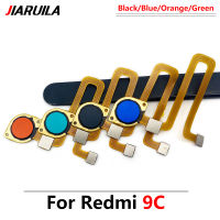 เครื่องสแกนลายนิ้วมือ Flex Cable สำหรับ Xiaomi Redmi 10 Redmi 9C ปุ่ม Home Power ลายนิ้วมือ Touch Id Sensor Connector Flex Cable-DFGN STORE