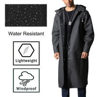 New Fashion Waterproof Long Raincoat Women Men Rain coat Hooded For Outdoor Hiking Travel Fishing Climbing Rain Jacket