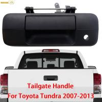 ด้านหลัง Tailgate Handle มือจับประตูด้านหลังสำหรับ Toyota Tundra 2007 2008 2009 2010 2011 2012 2013 Texture สีดำ69090-0C040 690900C040