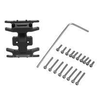 Metal Center Gearbox Mount Base Skid Plate for 1/24 RC Crawler Car Axial SCX24 Gladiator JLU Bronco C10 Deadbolt