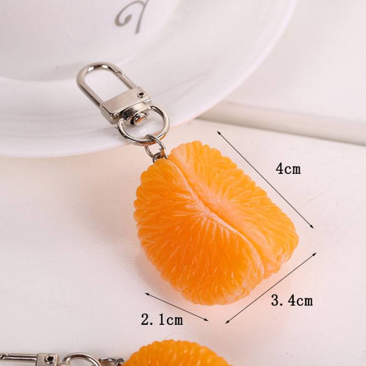 handbag-pendant-car-pendant-cartoon-fashion-female-jewelry-orange-key-chain-imitation-fruit