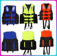 Adults Life Vest with Whistle Swimming Boating Water Sports Buoy Jackets