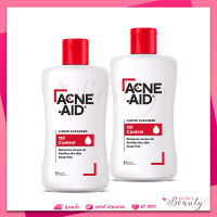 Acne-Aid Liquid Cleanser 100 Ml แอคเน่–เอด ลิควิด คลีนเซอร์ Acne Aid Acneaid สีแดง สิว สบู่เหลว 2 ขวด