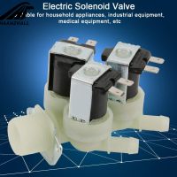 Electric Solenoid Valve 3 Way Water Inlet N/C Normal Closed Electric Washing Machine Solenoid Valve Plastic AC 220V G3/4 Washer Dryer Parts