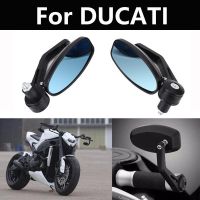 Motorcycle bicycle Tricycle Handle Bar Rearview Side Mirrors  For DUCATI MONSTER 695 696 796 797 821 Monster 1200 1200S 1200R Mirrors