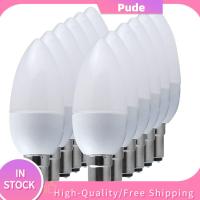 PUDE 6500K ค่ะ หลอดไฟเทียน LED E14 E27 3W 5W ค่ะ หลอดไฟประหยัดพลังงาน ที่มีคุณภาพสูง หลอดไส้ หลอดไฟแอลอีดี ของตกแต่งบ้าน