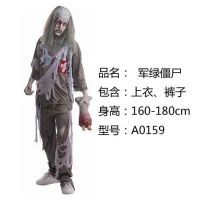 Halloween costumes in adult men and women for cosplay terrorist zombies demons zombies haunted house bar performance clothing