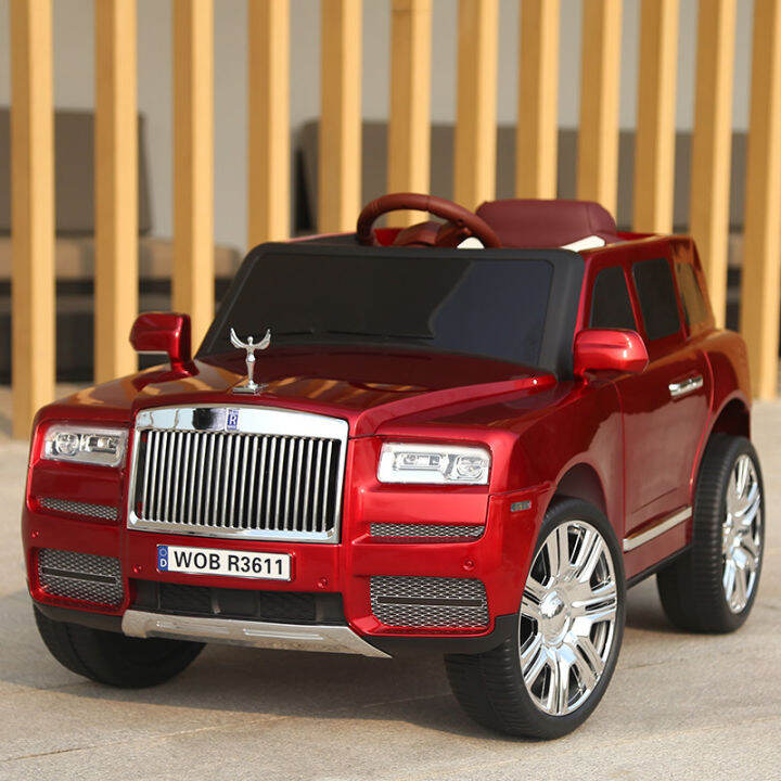 RollsRoyce Cullinan children's electric car can sit on a remote