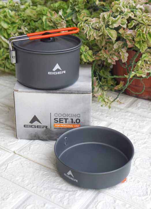 EIGER COOKING SET 1.0 Art 7657 PERALATAN MASAK OUTDOOR - NESTING
