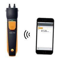 เครื่องมือวัดแรงดันส่วนต่าง510I Testo กับการทำงานของสมาร์ทโฟน0560 1510 510I