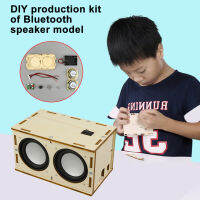 Electronic Sound Amplifier DIY Bluetooth Speaker Box Kit ABS Battery Powered Kids Adults Handmade Portable Non Toxic Safe