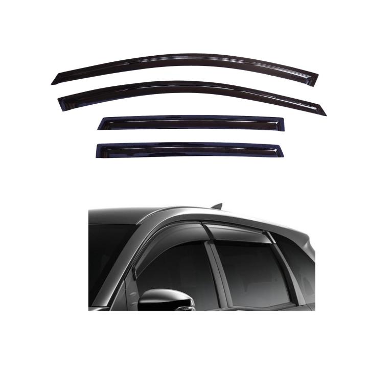 กันสาด เชฟโรเลต แคปติวา Chevrolet Captiva 2012-2019 สีดำ