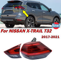 ไฟท้าย LED สำหรับรถยนต์ Nissan X-Trail T32 2017 2018 2019 2020 2021 Bemper Belakang เบรกเตือนรถยนต์ชุดไฟท้ายอะไหล่รถยนต์