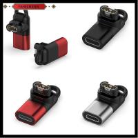 FAHEEMIDEN สายแปลงสัญญาณชาร์จนาฬิกาสมาร์ทวอช Type C USB อะแดปเตอร์ชาร์จในรถยนต์ตัวเมียขนาดเล็ก