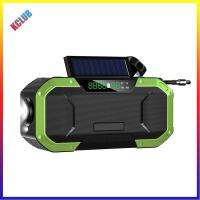 Multifunctional Portable BT5.0 Speaker Hand Crank Solar Radio AM/FM