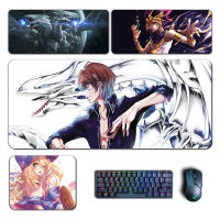 Anime Yu Gi oh Large Mouse Pad Yuugi Seto Blue Eyes White Dragon Mousepad Computer Laptop Gamer Pad Gaming Accessories Desk Mat