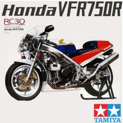 Tamiya 14057 1/12 RC30 Honda VFR750R Motorcycle Assembly Model Building Kits For Adults Hobby Collection DIY