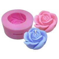 3D Rose Candle Mold Soap Molds With Bloom Rose Shape Soap Molds For Soap Making 3D Rose Candle Mold For Handmade Chocolate