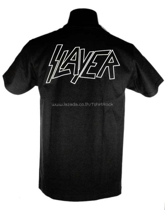 เสื้อวง-slayer-สเลเยอร์-ไซส์ยุโรป-เสื้อยืดวงดนตรีร็อค-เสื้อร็อค-slr1661-สินค้าในประเทศ