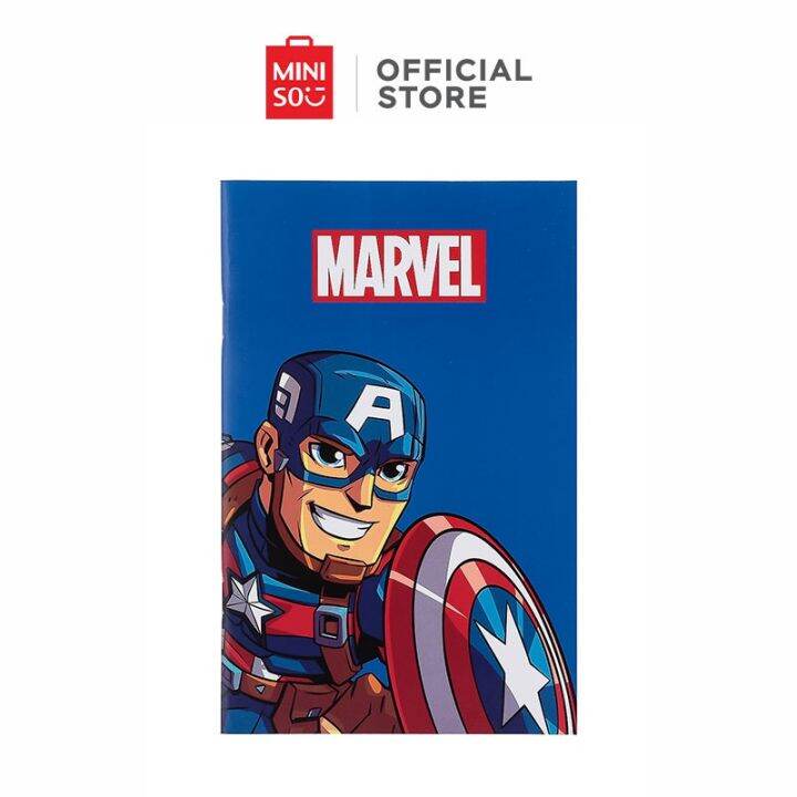 MINISO Marvel Captain America Memo Book Lazada PH