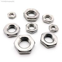 ✿◇ 5/50pcs DIN439 GB6172 304 Stainless Steel Hex Hexagon Thin Nut Jam Nut for M2 M2.5 M3 M4 M5 M6 M8 M10 M12 M14 M16 screw bolt