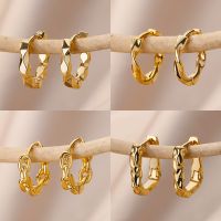 【YP】 Round Earrings for Luxury Hoop Wedding Engagement Jewerly aretes