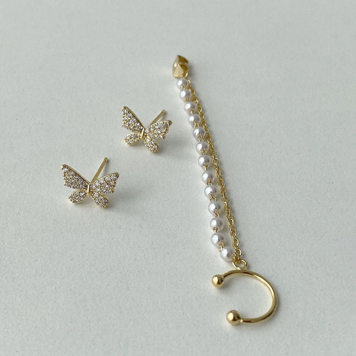 butterfly-earrings-birthday-party-gifts-earrings-and-pearl-chains-fashion-and-elegance-womens-butterfly-earrings