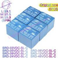 5Pcs Relays SRD-03VDC-SL-C SRD-05VDC-SL-C SRD-06VDC-SL-C SRD-09VDC-SL-C SRD-12VDC-SL-C 3V 5V 6V 9V 12V 24V 48V 10A 250VAC 5PIN Electrical Circuitry Pa