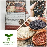 NT Food Gạo lứt tam sắc mix 3 loại gạo đen Phúc Thọ, trắng Séng Cù, nâu đỏ