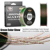 ยี่ห้อ BIONIC MASTER Series 150M Spotted สายตกปลาไนลอน Monofilament Line 2020 Bionic Design Speckle Camouflage