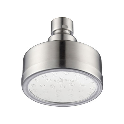 Stainless Steel Round Shower Head Pressurized Water Saving Shower Detachable Can Be Cleaned Shower Bathroom Accessories