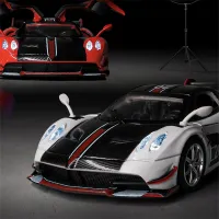 (ร้อน) 1:32 Pagani Huayra BC ล้อแม็กรถยนต์รุ่น D Iecast โลหะของเล่นรถสปอร์ตรุ่นเก็บเสียงและแสงจำลองเด็กของเล่นของขวัญ