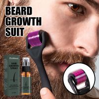 New 30ml Men Beard Growth Roller Set Beard Growth Kit Men 39;s Beard Growth Essence Nourishing Enhancer Beard Oil Spray Beard Care