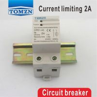 2A 230V 5060HZ 460W Din Rail การกู้คืนอัตโนมัติเชื่อมต่อกระแสจำกัดอุปกรณ์ป้องกัน Protector Circuit Breaker