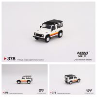 MINI GT 1:64 Land Rover Defender 90 Wagon Alloy Diecast Car Model Die-Cast Vehicles