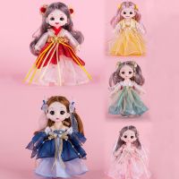 Cgue Hanfu ชุดเดรสเจ้าหญิงโบราณตุ๊กตา Bjd เจ้าหญิงน้อยมีหลายสี17Cm Hanfu ตุ๊กตาเจ้าหญิงตุ๊กตาสไตล์จีนโบราณ17Cm 17Cm 17Cm ตุ๊กตาเด็กผู้หญิงโบราณของเล่นสวมบทบาท