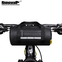 Rhinowalk 2021 Bicycle Bag Frame Front Tube Cycling Bag Waterproof Handlebar Bag Large Capacity MTB Pack Bike Accessories Tool