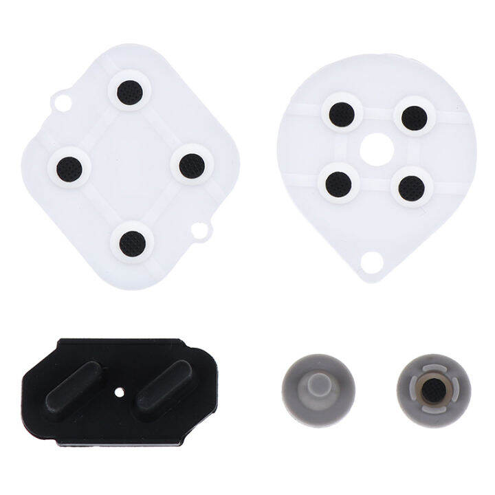 GameCube Controller Repair Kit – Replacement Silicone Conductive Pads (Set D13) For Button Fix