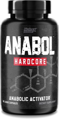 Nutrex Research Anabol Hardcore (60 Servings) Anabolic Activator, Muscle Builder and Hardening Agent RECOVER  PROTEIN SYNTHESIS ANABOLISM FOR BIGGER, STRONGER, HARDER AND DENSER MUSCLES สร้างกล้ามเนื้อ