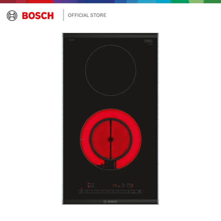 Bosch Series 6 Domino Electric Hob 30 Cm Black Pkf375fp2e Lazada 3422