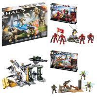 4รูปแบบ Mega Bloks Halo Promethean Warriors Playset Fireteam Rhino Unsc Fireteam Taurus Victor Squad Building Blocks ของเล่นเด็ก