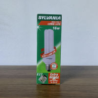 SYLVANIA  หลอดตะเกียบ หลอดประหยัดไฟ 16W ขั้วE27 / MINI-LYNX T LONG LIFE 3U 865 แสงขาว