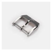 18mm Watch Buckle 316L Stainless Steel Pin Tang Buckle Brushed Watch Clasp For IWC Watch Band Strap Tang Buckleby Hs2023