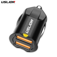 【support】 SCISSORS MASTER Mini USB Car Charger Adapter 2.1A รถ USB Charger โทรศัพท์มือถือ Dual USB Car-Charger ชาร์จอัตโนมัติ2พอร์ตสำหรับ