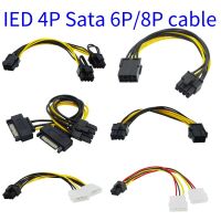 PCIe 6pin to 6 2 pin PCI 8pin Adapter Splitter Power Extension Cable Power Supply PCI-e 6-pin to 8-pin for PCI Express GPU Video