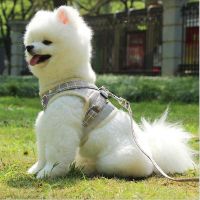 1Pcs Reflective Breathable Carrying Breast Straps Pet Supplies Vest-style Cat and Dog Leash